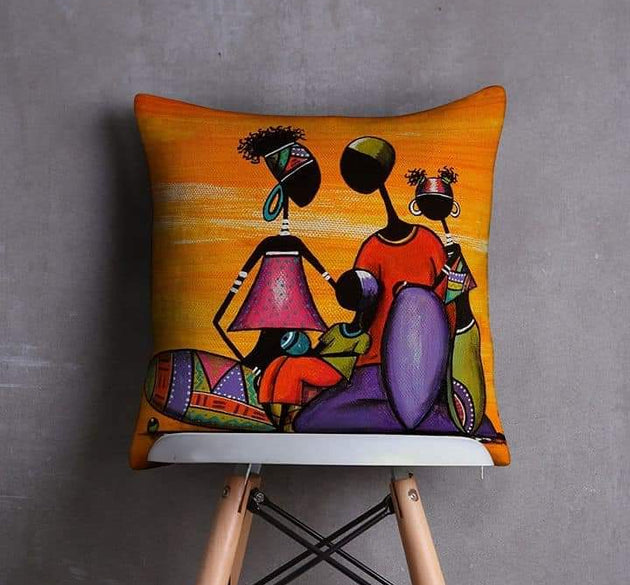 Digital velvet cushion cover ( 1 piece )  _  16 * 16 inches