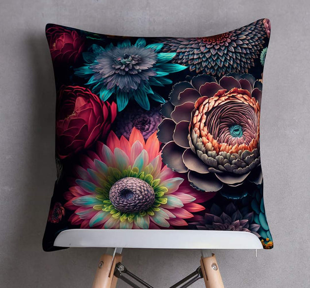 DIGITAL VELVET CUSHION COVER ( 1 PIECE ) _ 16 * 16 INCHES